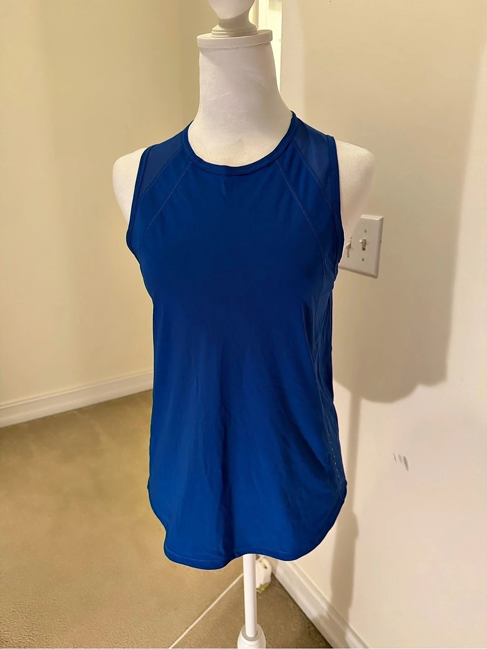lululemon Sculpt Tank Top Blue Size 4